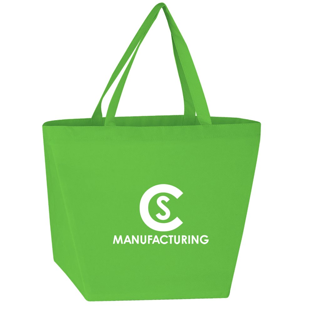 View larger image of Add Your Logo: Budget Shopper Tote